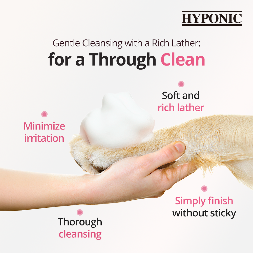 HYPONIC Hypoallergenic Waterless Shampoo (for pets_unscented) 190ml