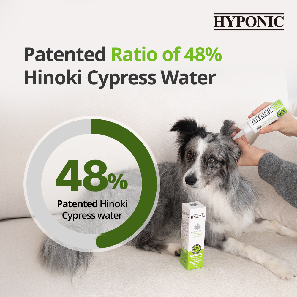 No Sting Hinoki Cypress Ear Cleaner (for all dogs) 120ml