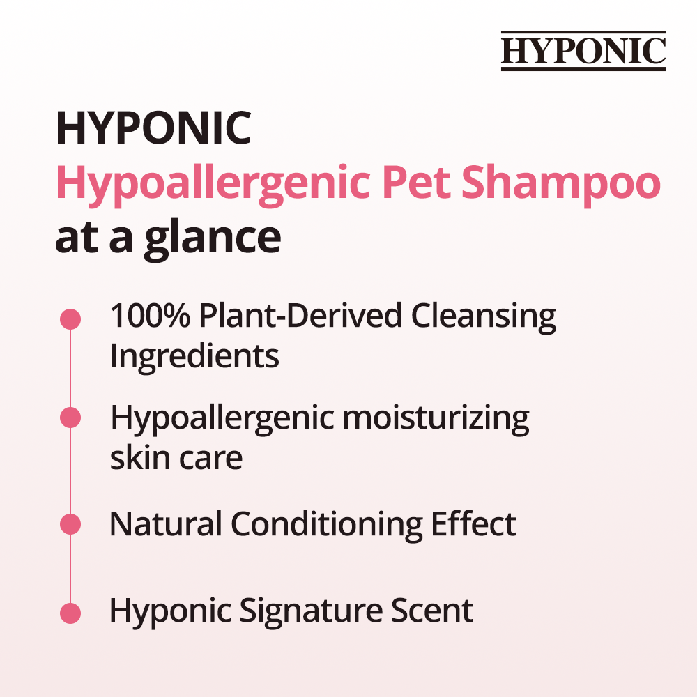 Hypoallergenic Shampoo (for alle hunder) 500ml