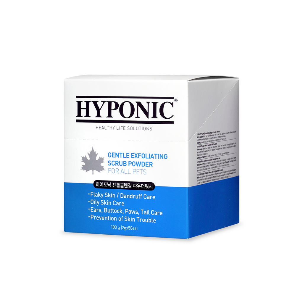 HYPONIC Gentle Exfoliating Scrub Powder (for all pets) 100g (2g X 50ea)